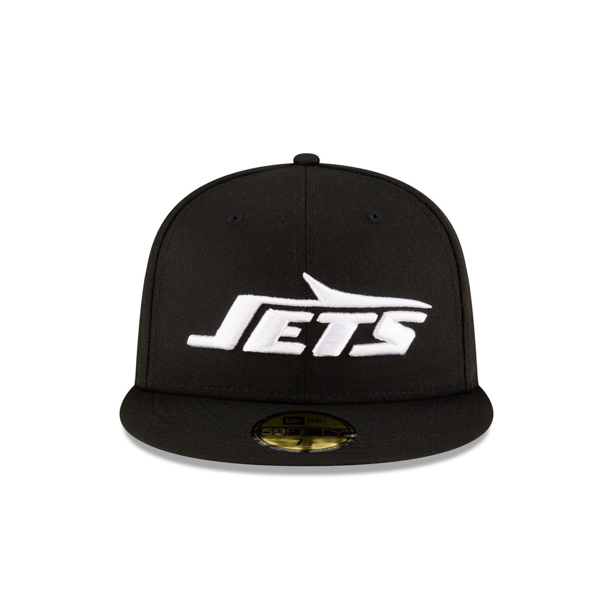 New York Jets Basic Black 59FIFTY Fitted Hat
