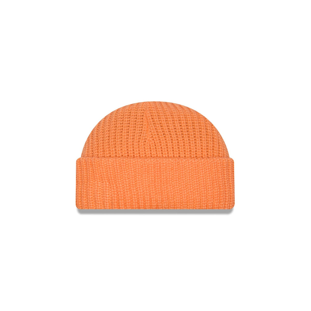 New Era Cap Orange Ribbed Skully Knit Beanie