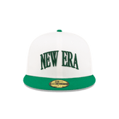 Sized College White 59FIFTY Fitted Hat