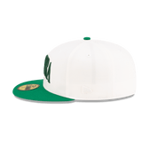 Sized College White 59FIFTY Fitted Hat
