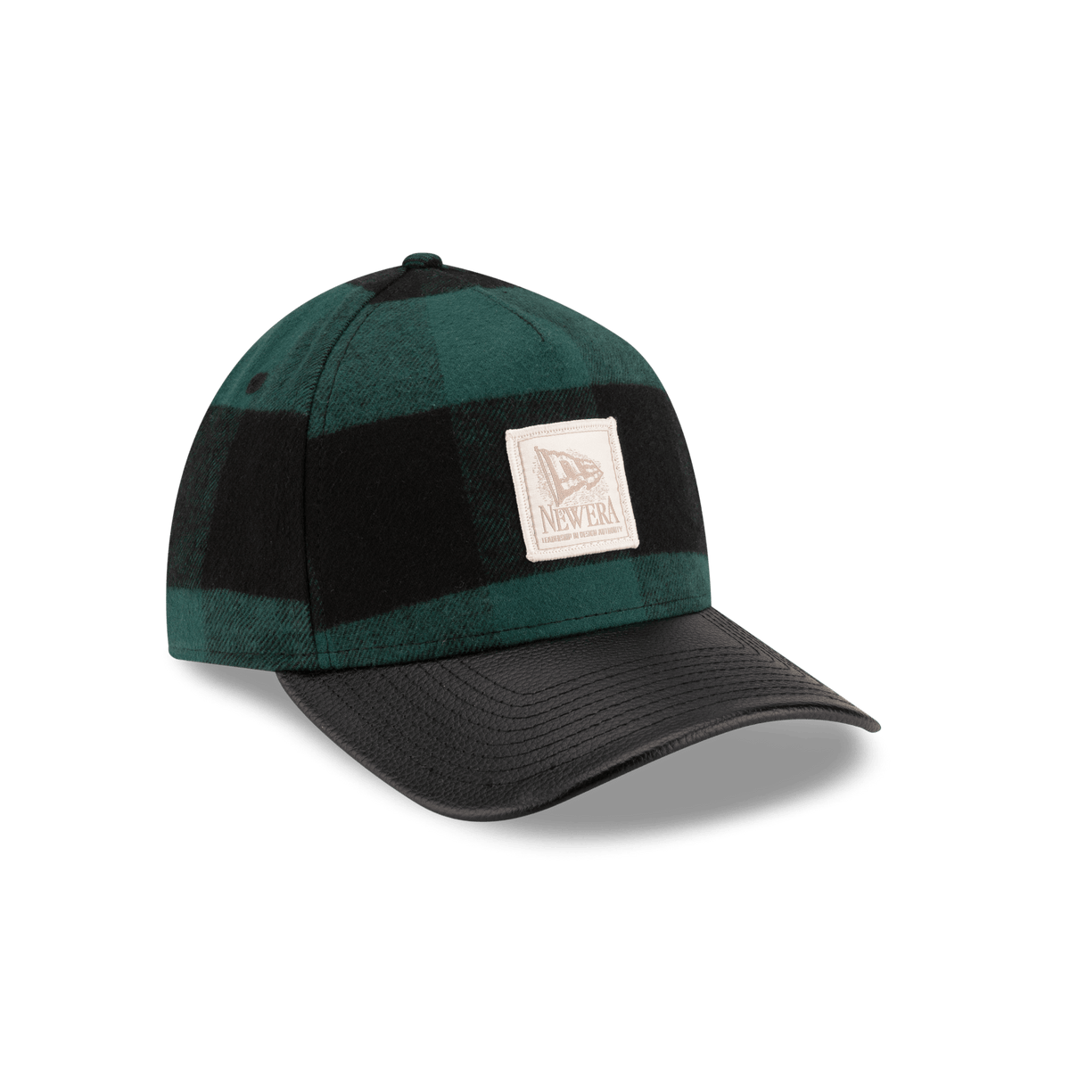 Lumber Plaid Kelly Green 9FORTY A-Frame Adjustable Hat
