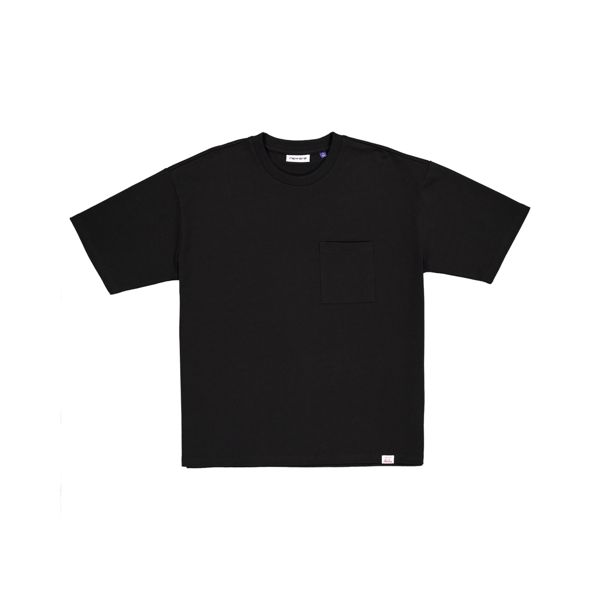 Aurora Black Pocket T-Shirt