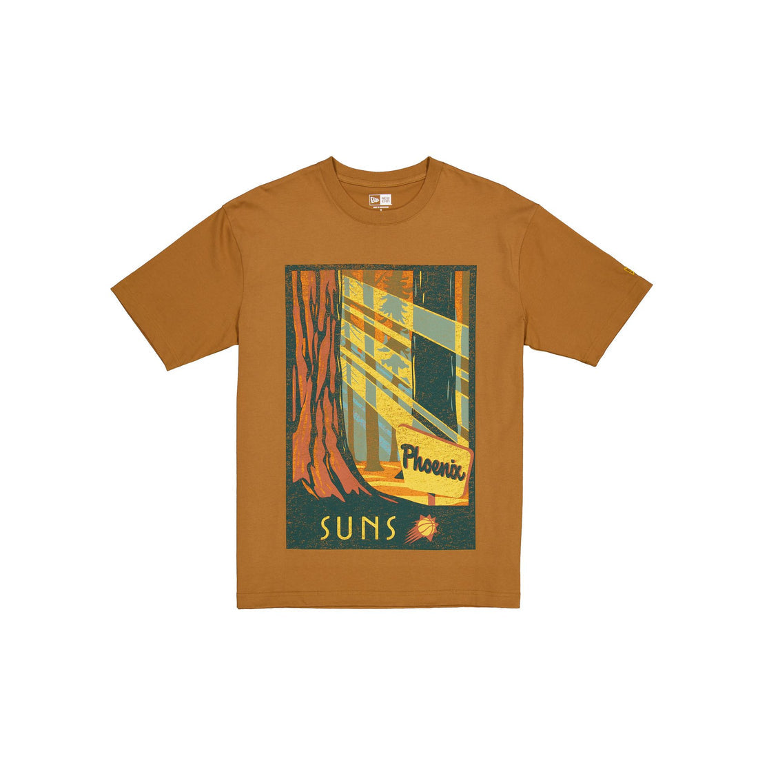 Phoenix Suns 2025 All-Star Game Victory Grove Light Bronze T-Shirt