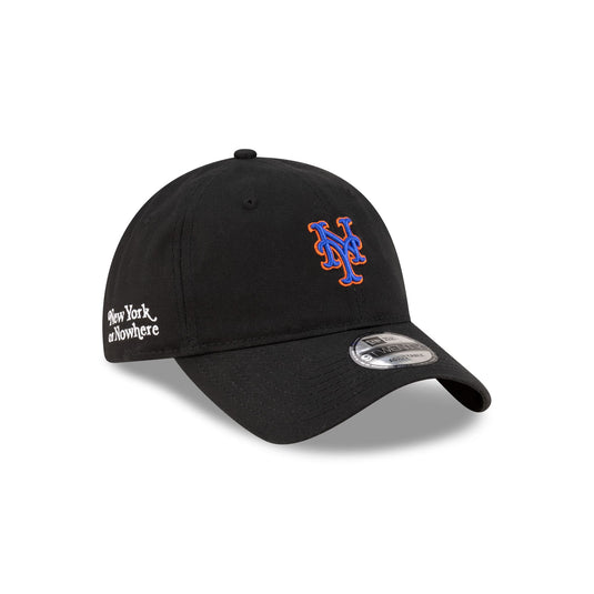 New York Mets Core Classic Black 9TWENTY Adjustable Hat