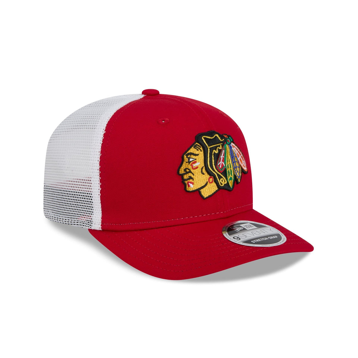 Chicago Blackhawks Red Team 9SEVENTY Trucker Hat