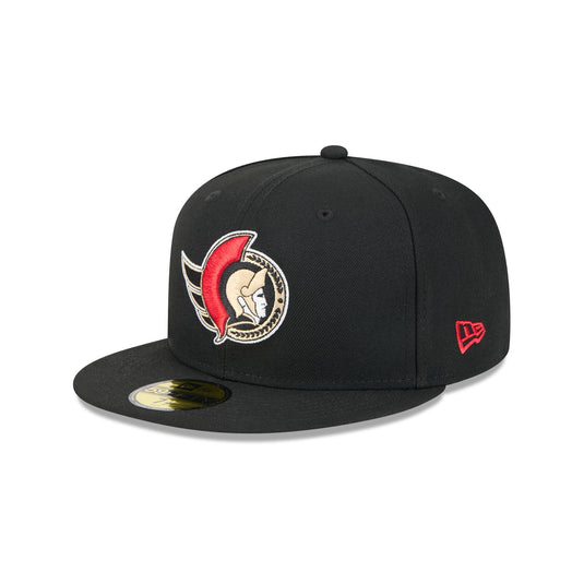 Ottawa Senators Black 9FIFTY Snapback Hat