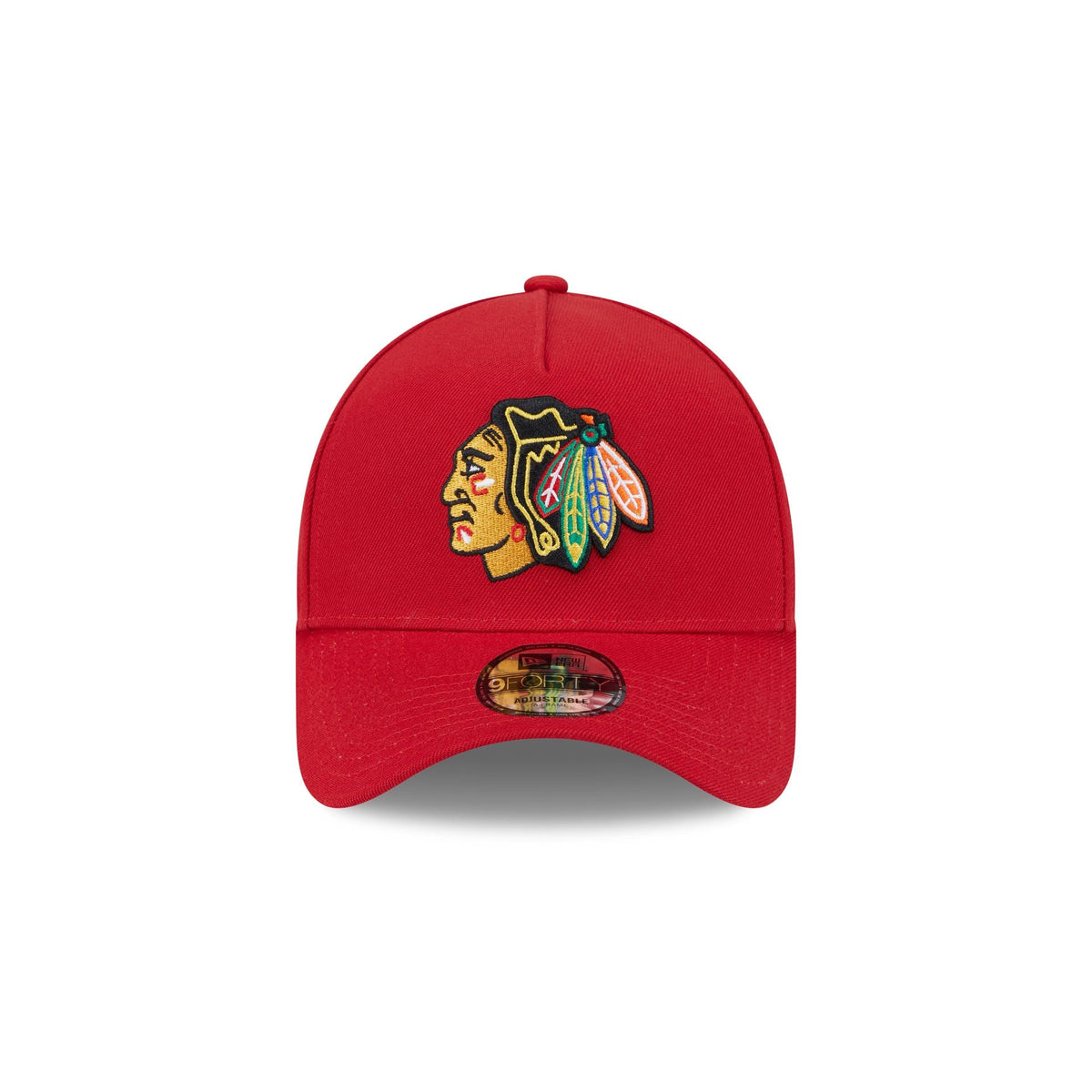 Chicago Blackhawks Red Team 9FORTY A-Frame Snapback Hat