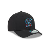 Miami Marlins Game Authentic Collection 9FORTY M-Crown Snapback Hat