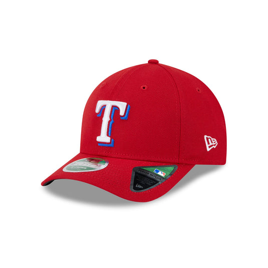 Texas Rangers Game Authentic Collection 9FORTY M-Crown Snapback Hat