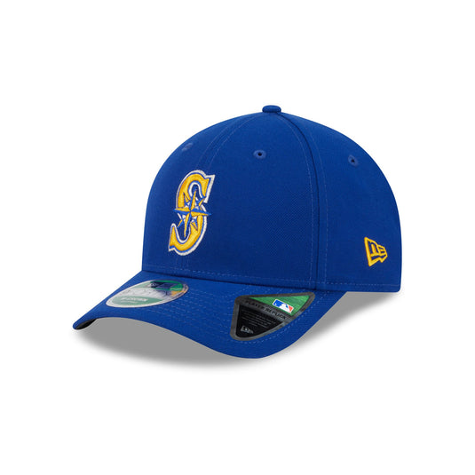 Seattle Mariners Linen 9FORTY M-Crown Snapback Hat