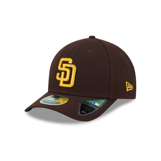 San Diego Padres Pinstripe Linen 9FORTY M-Crown A-Frame Snapback Hat