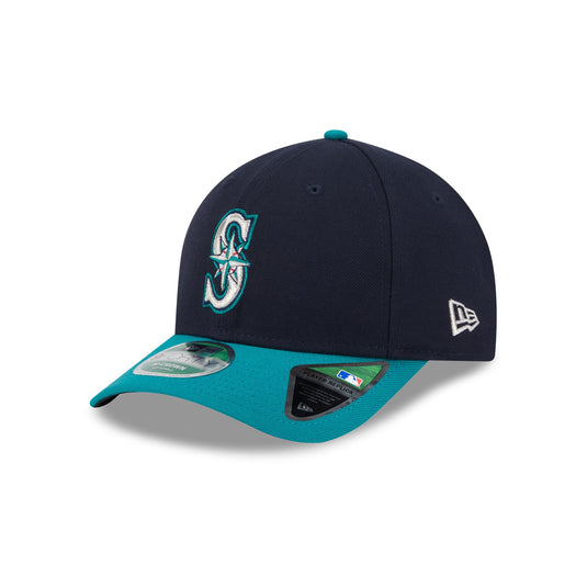 Seattle Mariners Linen 9FORTY M-Crown Snapback Hat