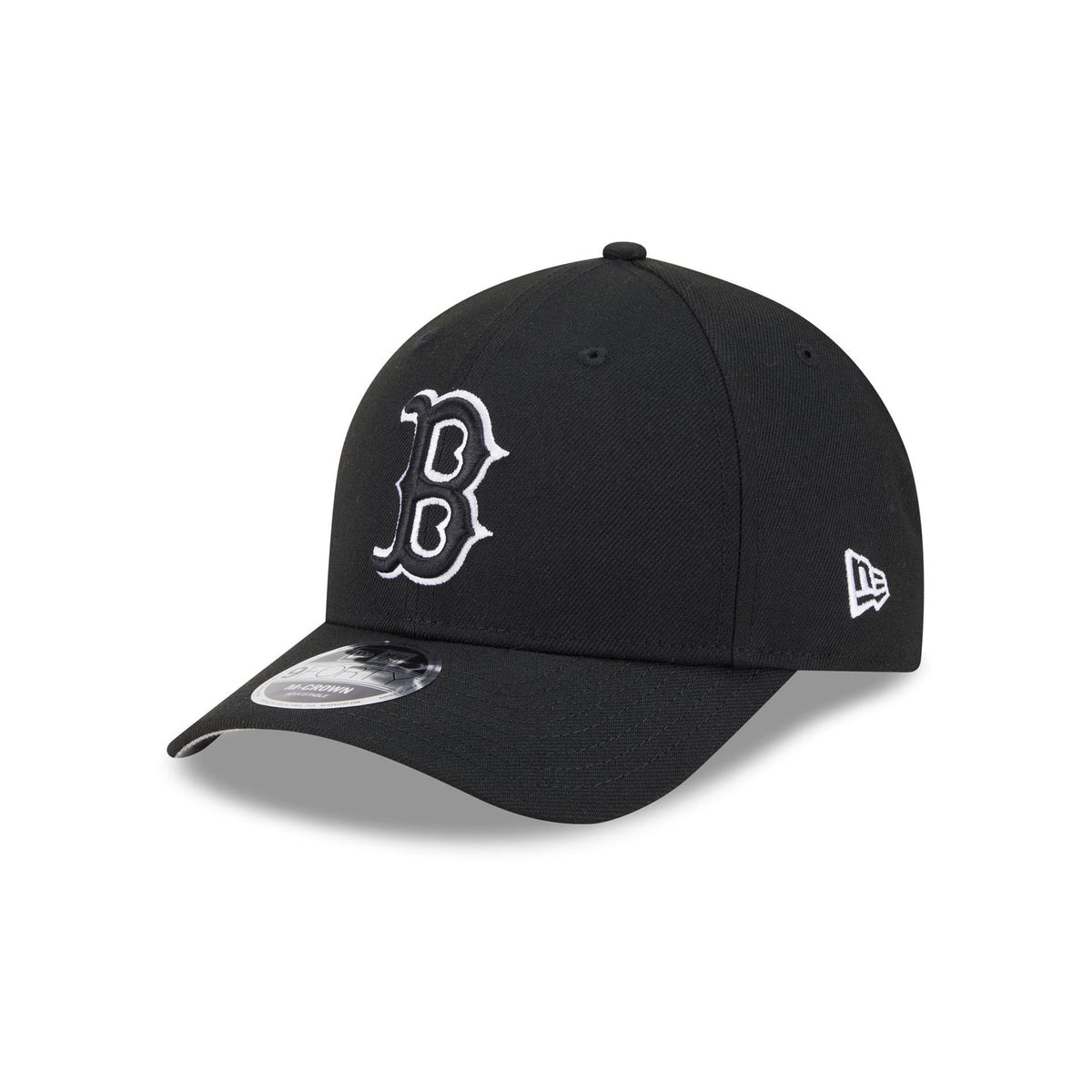 Boston Red Sox Black Authentic Collection 9FORTY M-Crown Snapback Hat