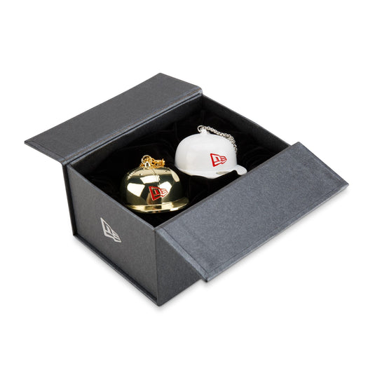 New Era Cap Red 59FIFTY Fitted Hat Ornament