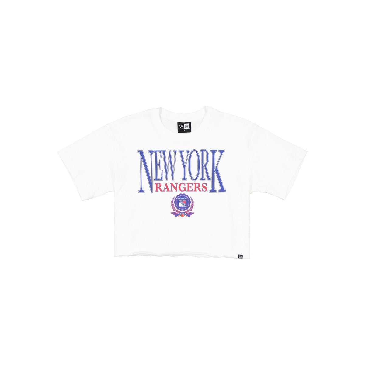 New York Rangers Throwback Prep Women's Cropped T-Shirt