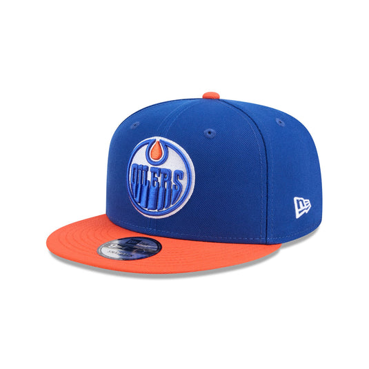 Edmonton Oilers Team 9FORTY A-Frame Snapback Hat