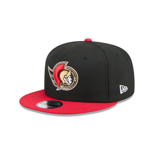 Ottawa Senators Black 9FIFTY Snapback Hat