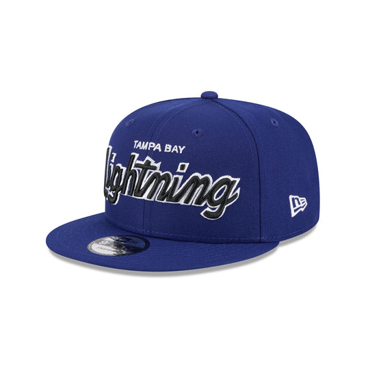 Tampa Bay Lightning Team 9FORTY A-Frame Snapback Hat