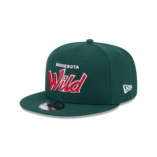 Minnesota Wild Team 9FORTY A-Frame Snapback Hat