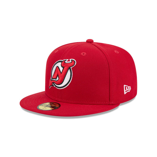New Jersey Devils Chrome 59FIFTY Fitted Hat