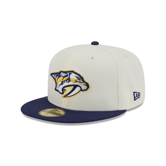 Nashville Predators Vintage Royal Gold 59FIFTY Fitted Hat