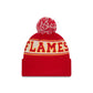Calgary Flames Retro Pom Knit Hat