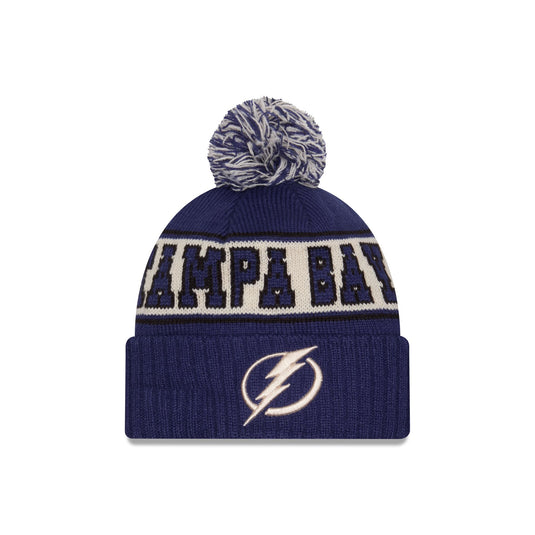 Boston Bruins Retro Pom Knit Hat