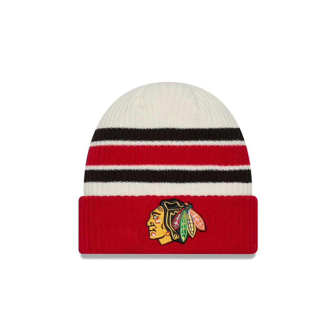 Chicago Blackhawks Waffle Knit Beanie