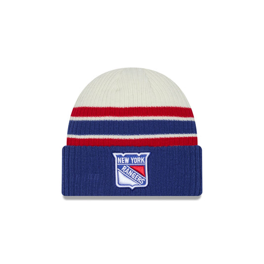 New York Rangers Waffle Knit Beanie