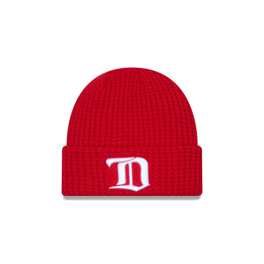Detroit Red Wings Retro Pom Knit Hat