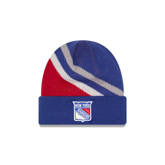 New York Rangers Retro Pom Knit Hat