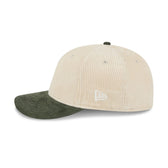 New Era Cap New Olive Corduroy Visor Low Profile 59FIFTY Fitted Hat