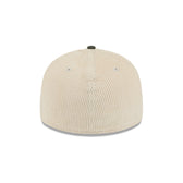 New Era Cap New Olive Corduroy Visor Low Profile 59FIFTY Fitted Hat