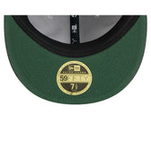 New Era Cap Heather Gray Melton Wool Retro Crown 59FIFTY Fitted Hat