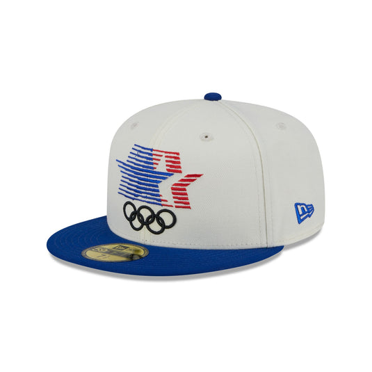 Olympic Heritage Los Angeles 1984 Olympic Games Royal Blue 9TWENTY Adjustable Hat