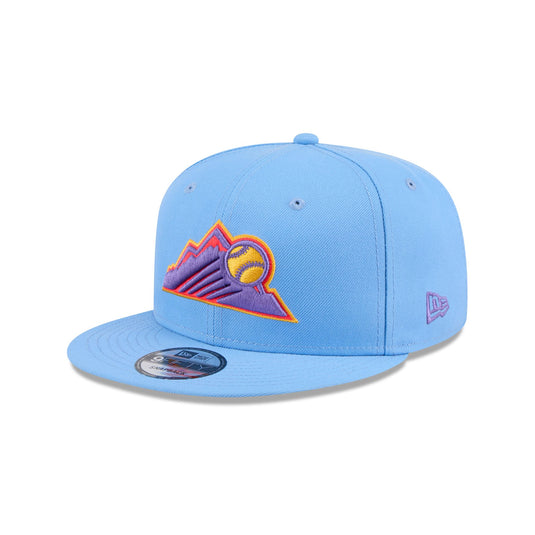 Colorado Rockies Script Kids 9FIFTY Snapback Hat