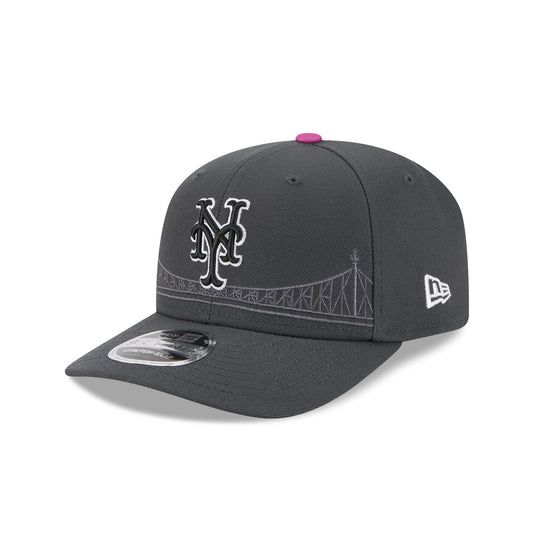New York Mets Game Authentic Collection 9SEVENTY Stretch-Snap Hat