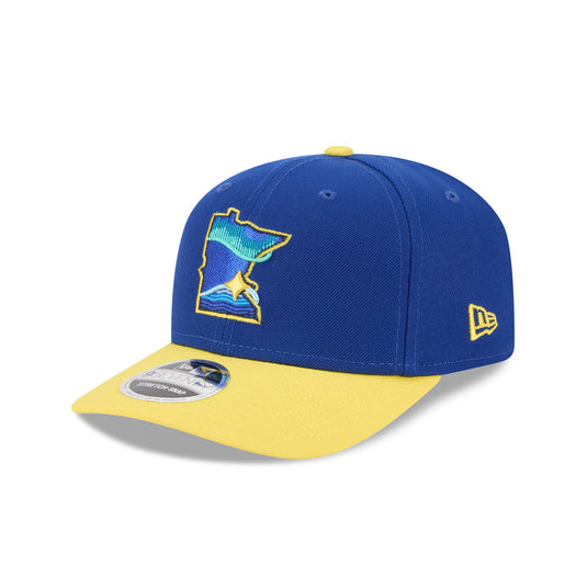 Minnesota Twins Home Authentic Collection 9SEVENTY Stretch-Snap Hat