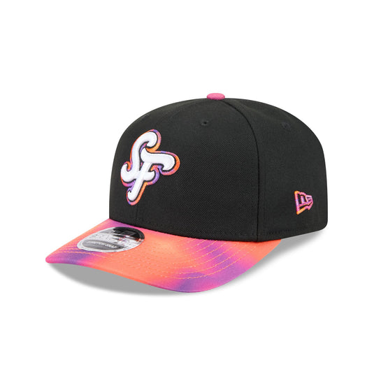 San Francisco Giants Gray 9FORTY Stretch-Snap Hat