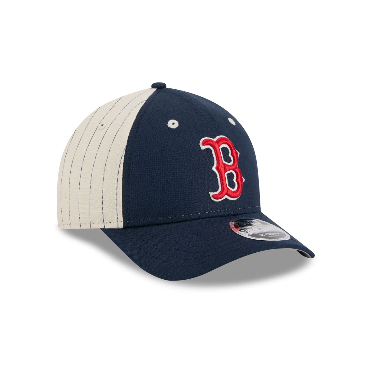Boston Red Sox Linen 9FORTY M-Crown Snapback Hat