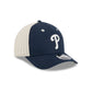 Philadelphia Phillies Linen 9FORTY M-Crown Snapback Hat