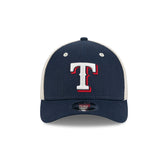 Texas Rangers Linen 9FORTY M-Crown Snapback Hat