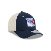 New York Rangers Linen 9FORTY M-Crown Snapback Hat