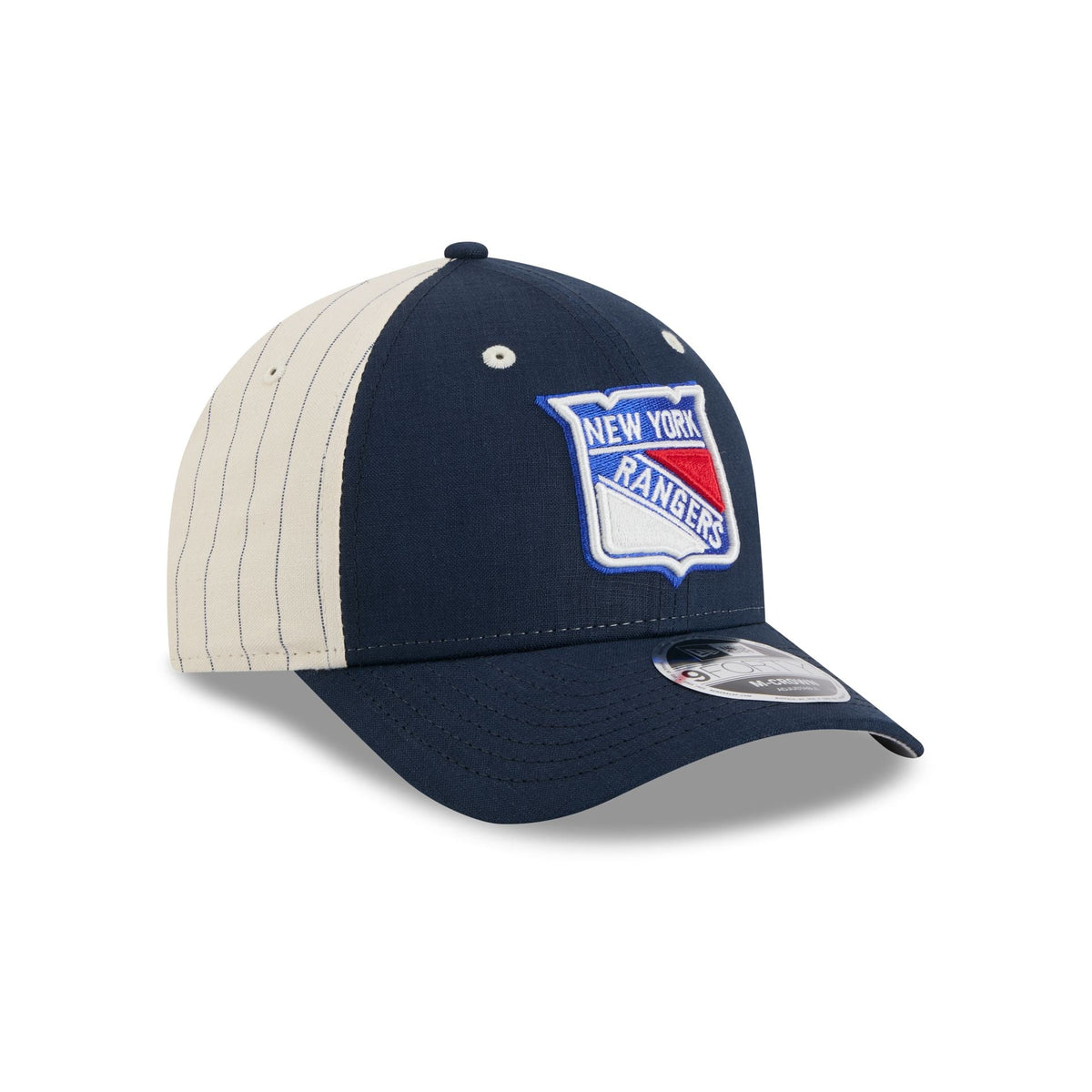 New York Rangers Linen 9FORTY M-Crown Snapback Hat