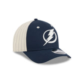 Tampa Bay Lightning Linen 9FORTY M-Crown Snapback Hat