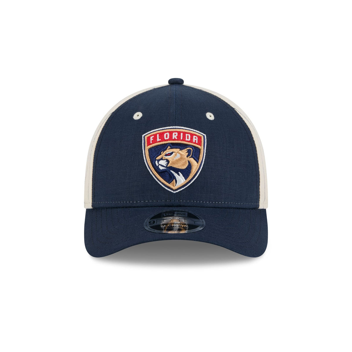 Florida Panthers Linen 9FORTY M-Crown Snapback Hat