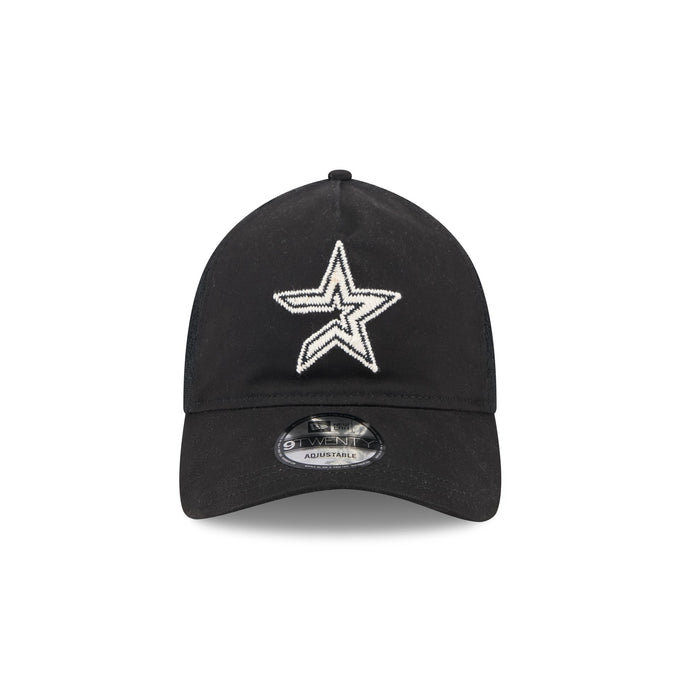 Houston Astros Embroidered Mesh 9TWENTY A-Frame Adjustable Hat