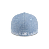 New York Mets Hand Stitched Chambray Low Profile 59FIFTY Fitted Hat