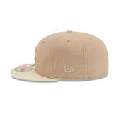 Chicago Cubs Hand Stitched Floral 59FIFTY Fitted Hat