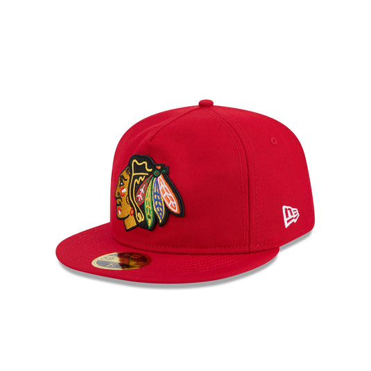 New York Rangers Boho Wool Retro Crown 59FIFTY Fitted Hat